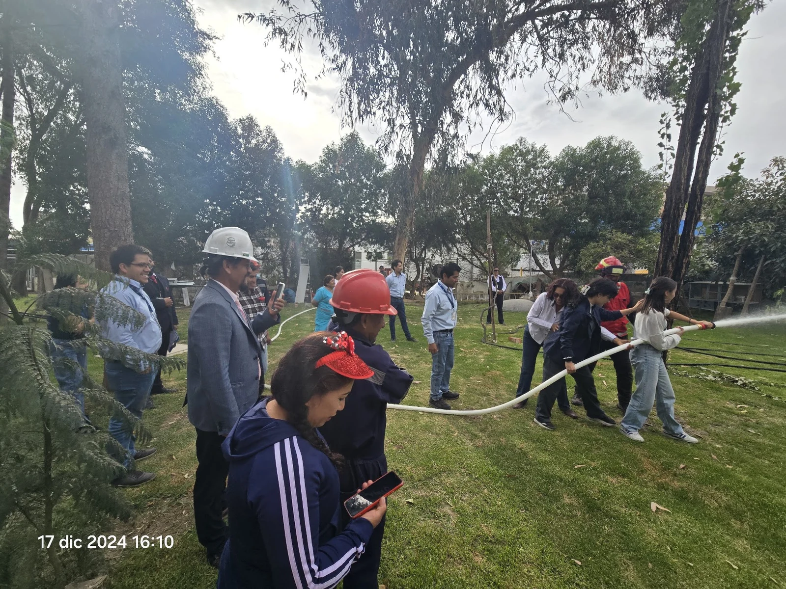 Capacitación práctica al área usuaria en Clínica San Juan de Dios